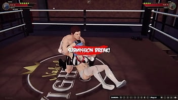 Ariana vs jerle nf3d mixed mma combat ring battle