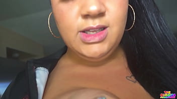 Friendly local brings clown a pie and ends up getting her pussy fucked