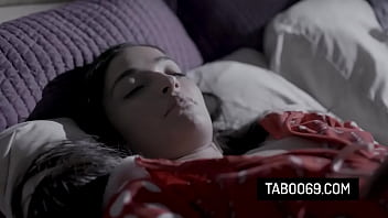 Petite babe emily willis swallows huge cock and takes it deeply into her wet pussy