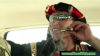 Blonde babe gives nuru massage 07