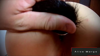Amateur anal sex plug asshole