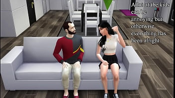 Seduced by my stepmom in the kitchen sims 4