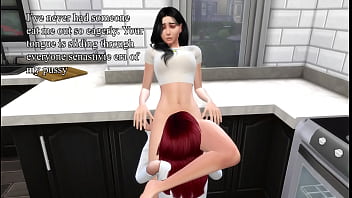 Seduced by my stepmom in the kitchen sims 4