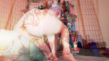 Anal pawg size queen stretching my ass out on 11" thick big cock weredog nile xl