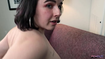 Cute Transgirl Strips Down thumbnail