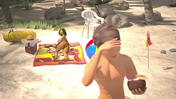 Hot teen at the beach gets fucked by a stranger