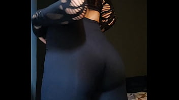 Spanking herself for me