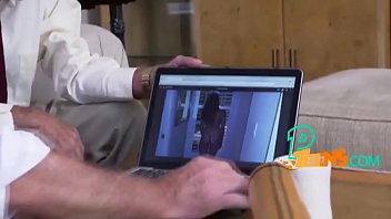 Kinky grandpa banging lovely teen