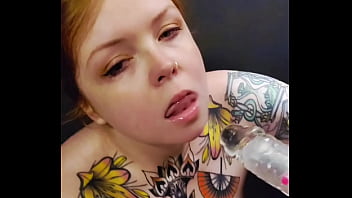 Sophia celeste extra sloppy blowjob