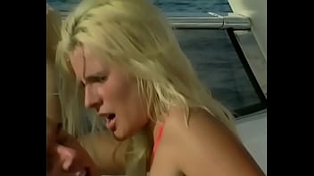 Hot threesome in ibiza on yacht