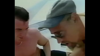 Hot threesome in ibiza on yacht