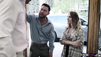 Boyfriend Is Fighting With Her Girlfriend Cadence Lux Who Leaves In Anger And Ends Up Getting Double Fucked By Two Strangers thumbnail