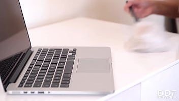 Anal housemaid takes gigantic cock in ass and mouth