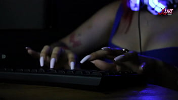 Very beautiful latina with big tits subtly demonstrates her talent and agility dexterity and sensuality