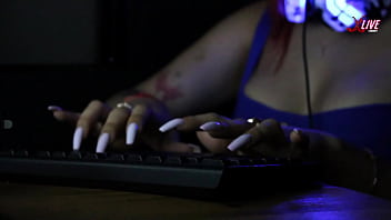 Very beautiful latina with big tits subtly demonstrates her talent and agility dexterity and sensuality