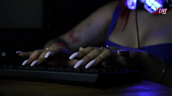 Very beautiful latina with big tits subtly demonstrates her talent and agility dexterity and sensuality