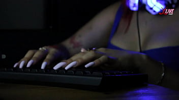 Very beautiful latina with big tits subtly demonstrates her talent and agility dexterity and sensuality