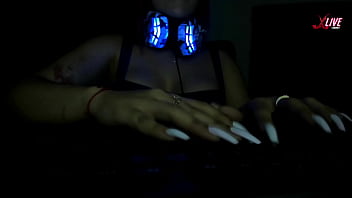 Very beautiful latina with big tits subtly demonstrates her talent and agility dexterity and sensuality