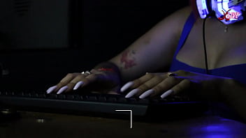 Very beautiful latina with big tits subtly demonstrates her talent and agility dexterity and sensuality