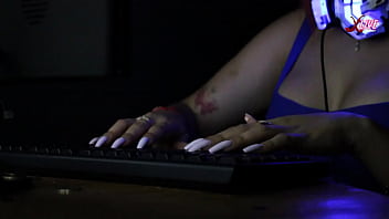 Very beautiful latina with big tits subtly demonstrates her talent and agility dexterity and sensuality