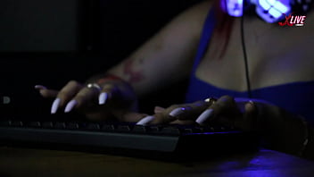 Very beautiful latina with big tits subtly demonstrates her talent and agility dexterity and sensuality