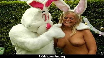 Desperate teen naked in public and fucks to pay rent 5