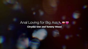 Big white dick anal sex with big ass pornstar chrystal sinn