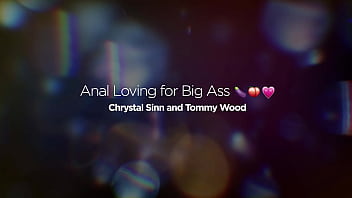 Big white dick anal sex with big ass pornstar chrystal sinn