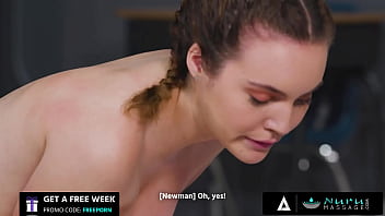 Naughty teen ends up making cum her teacher on her face