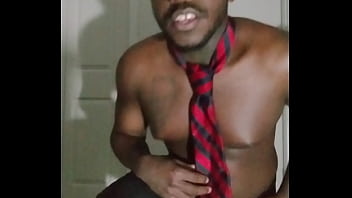 Wearing neck ties for an aesthetic while singing for free 12