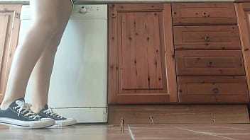 Giantess in sneaker crush tiny man Giantess in sneaker crush tiny man