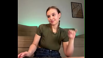 Blond girl playing with pussy