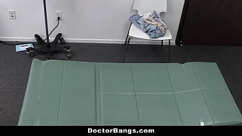 The doctor pulls out his big cock and has dharma top him for the ride of their lives doctorbangs