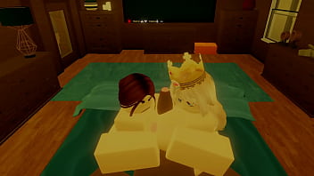 Robloxian bbc having an intense threesome