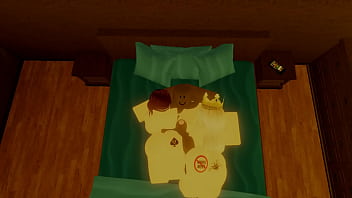 Robloxian bbc having an intense threesome