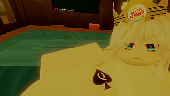 Robloxian bbc having an intense threesome