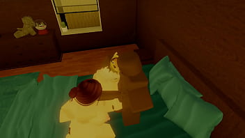 Robloxian bbc having an intense threesome