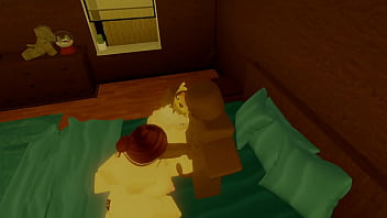 Robloxian bbc having an intense threesome
