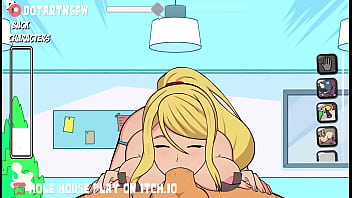 Multiple characters sloppy dick sucking hole house game