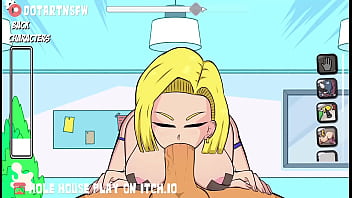 Multiple characters sloppy dick sucking hole house game