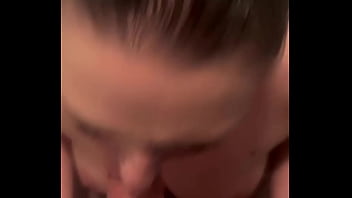 Horny milf swettysvett sucks in the bathroom after a steamy workout