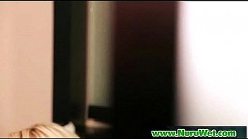 Slippery nuru massage blonde 09