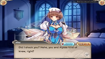 Primeira cena com a personagem nika Primeira cena com a personagem nika