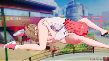 2 girls one public scene zero shame