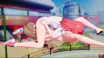 2 girls one public scene zero shame