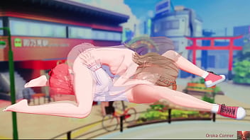 2 girls one public scene zero shame