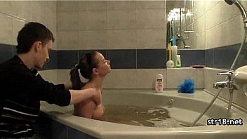 Chick gets banged hard