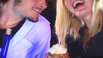 Birthday blow hot blonde gets fucked and facialled on her birthday