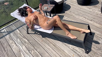 Adeline's horny vacation trip asshole destroyed with bottle and big fist squirting & butt rose