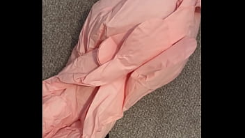 Pumping up a large blow up doll